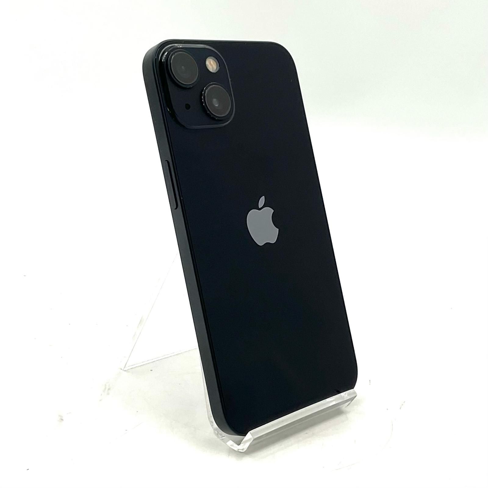 【全額返金保証】【最速発送】 iPhone 13 128GB ミッドナイト au 白ロム 動作確認済 74%