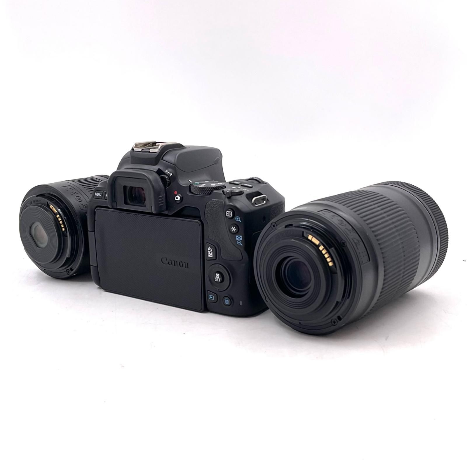 全額返金保証】【最速発送】Canon デジタル一眼 EOS Kiss X10 ダブル