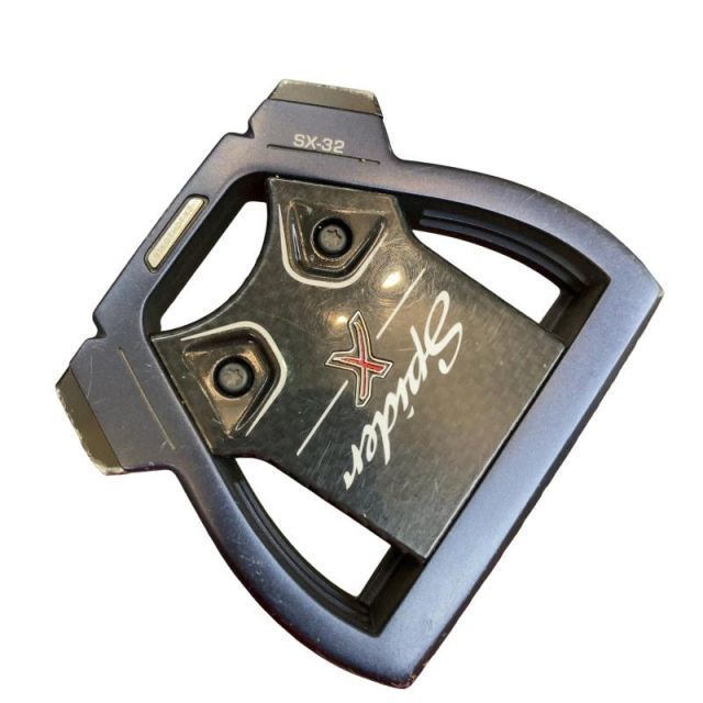 【中古】 テーラーメイド Spider X BLUE スモールスラント 34インチ パター PT スチール(ブラック) (フレックスその他) メンズ 男性用 右利き 右用 Cランク ゴルフクラブ 14,682円