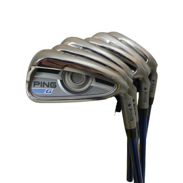 【中古】 ピン G 6S アイアンセット IR CFS J50 (フレックスR) メンズ 男性用 右利き 右用 Cランク ゴルフクラブ