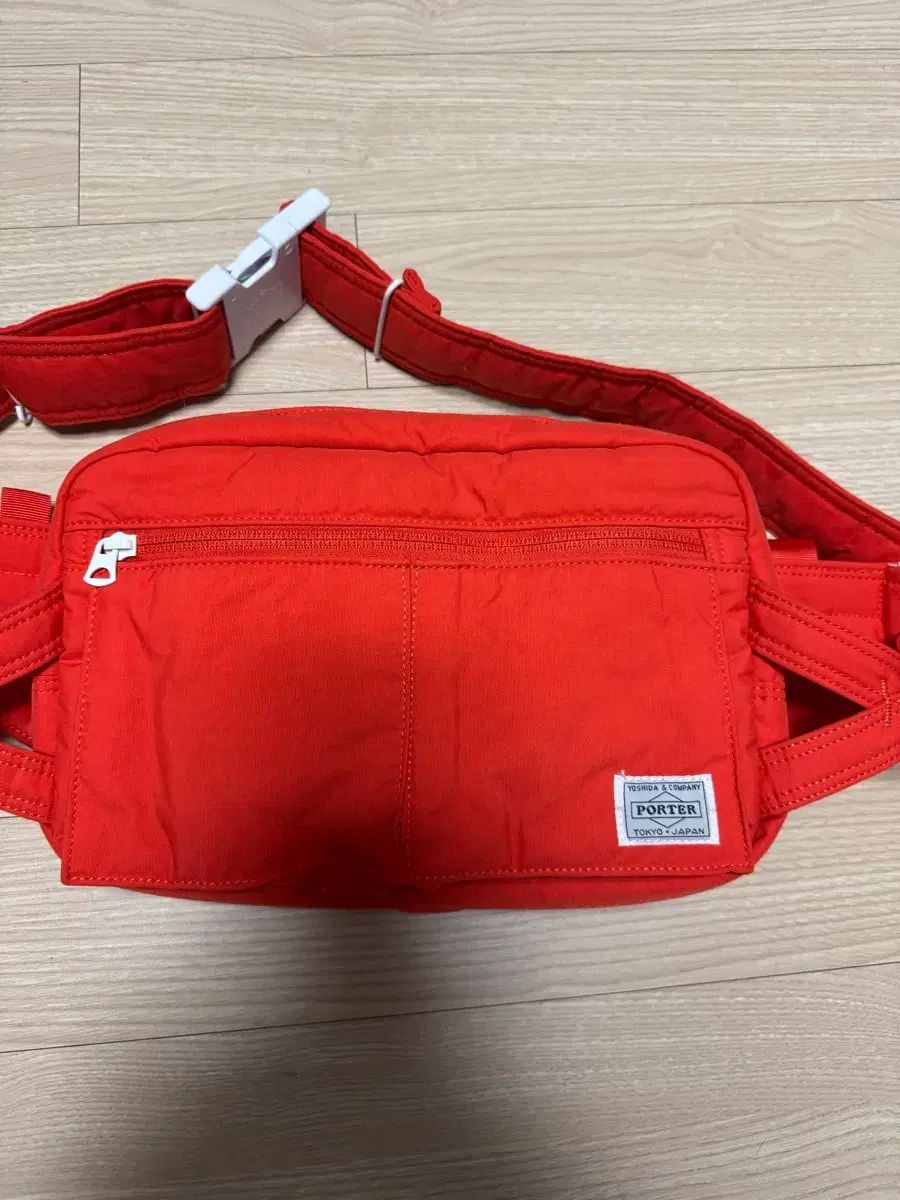 Porter ポーター ヒップバッグ オレンジ 限定モデル