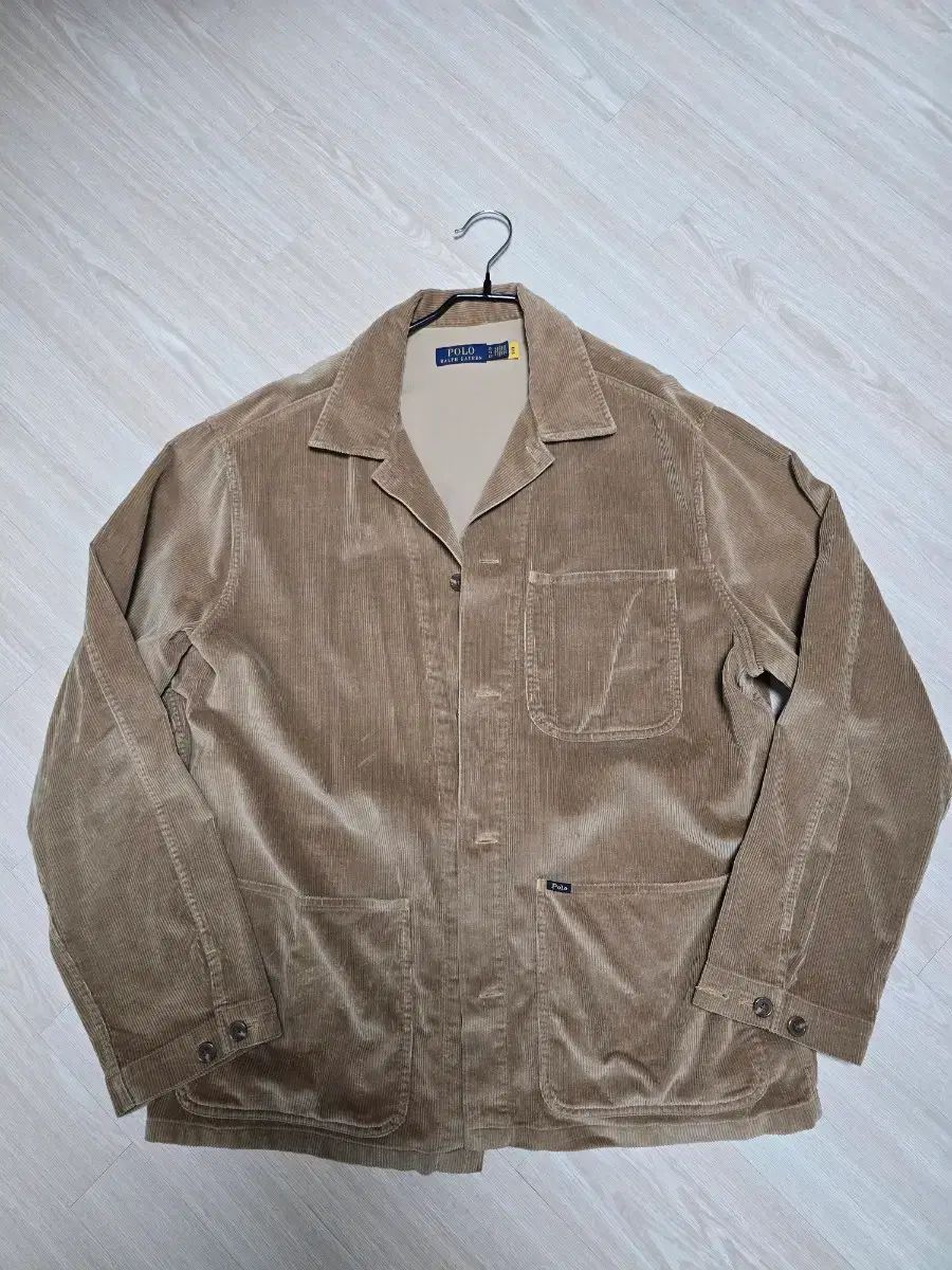 ポロ コーデュロイ オーバーサイズシャツ - XL