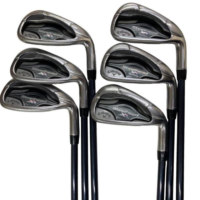 【中古】 キャロウェイ STEELHEAD XR 6S アイアンセット IR XR(STEELHEAD) (フレックスS) メンズ 男性用 右利き 右用 Cランク ゴルフクラブ
