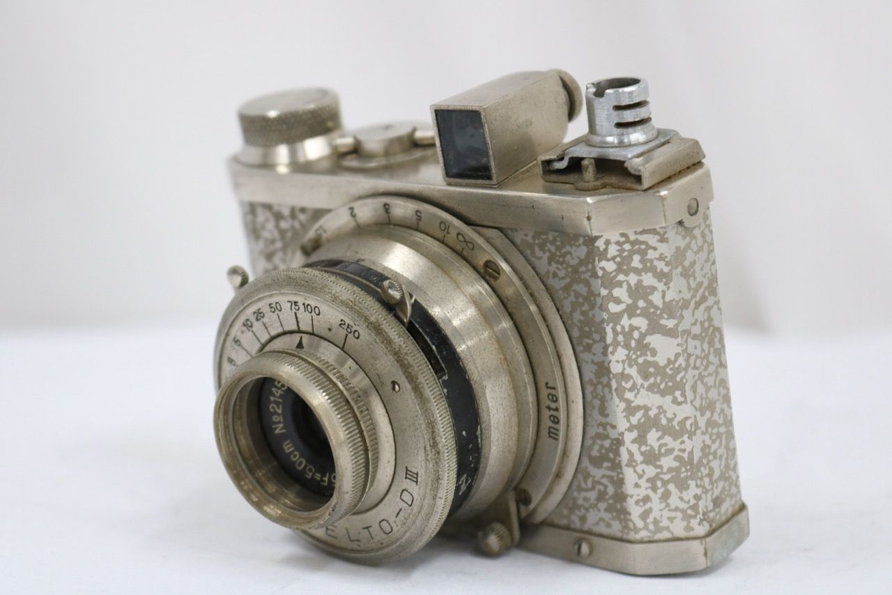 【訳あり品】 GELTO-D III Anatigmat Grimmel 5.0cm F4.5 カメラ e13875