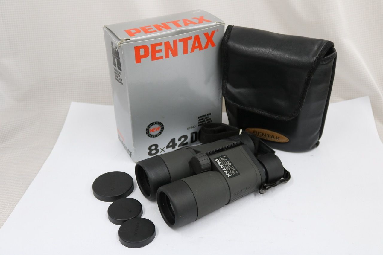 【返品保証】 【元箱付き】ペンタックス Pentax 8×42 6.2° 双眼鏡 e13902