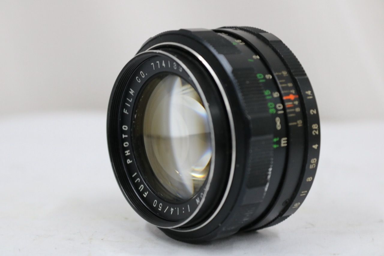 【訳あり品】 フジフィルム Fujifilm FUJINON 50mm F1.4 M42マウント レンズ e13907
