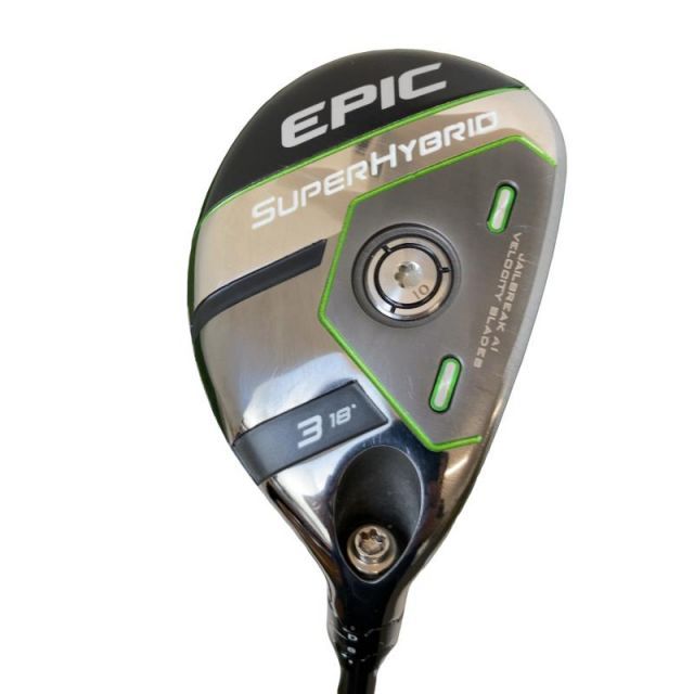 【中古】 キャロウェイ EPIC SUPER HYBRID U3 ユーティリティ UT Diamana 55 for CW(2021 EPIC UT) (フレックスSR) メンズ 男性用 右利き 右用 Cランク ゴルフクラブ