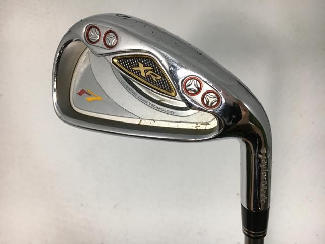 返品OK 【中古ゴルフクラブ】(6本セット)テーラーメイド r7 XR アイアン 2007 RE-AX 50XR 5～9.P