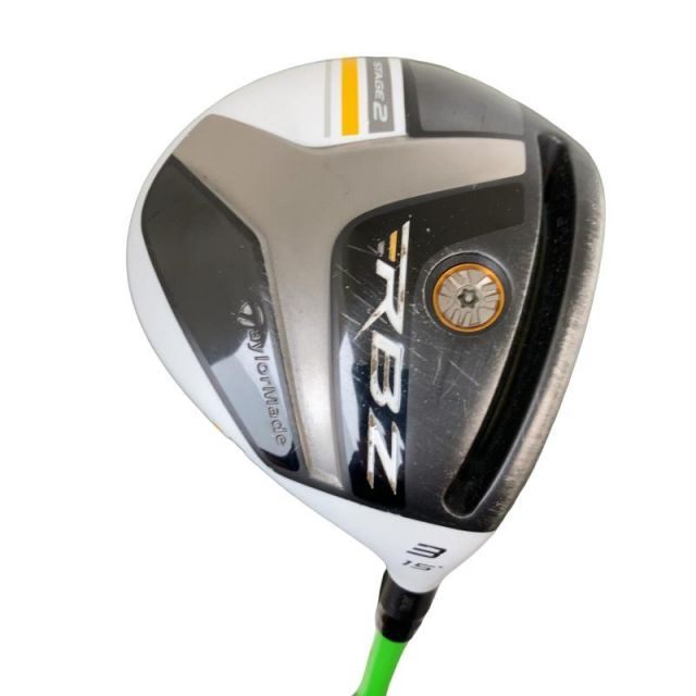 【中古】 テーラーメイド RBZ STAGE 2 3W フェアウェイウッド FW 純正特注シャフト (フレックスS) メンズ 男性用 右利き 右用 Cランク ゴルフクラブ