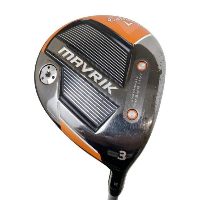 【中古】 キャロウェイ MAVRIK 3W フェアウェイウッド FW Speeder EVOLUTION VI FW 60 (フレックスS) メンズ 男性用 右利き 右用 Cランク ゴルフクラブ