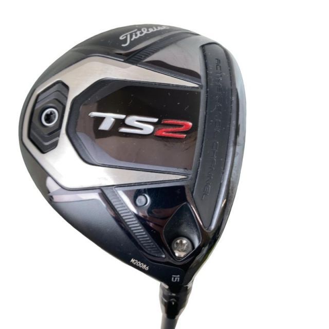 【中古】 タイトリスト TS2 15° フェアウェイウッド FW リシャフト (フレックスその他) メンズ 男性用 右利き 右用 Bランク ゴルフクラブ