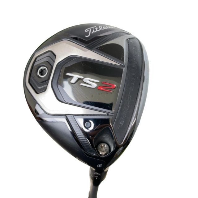 【中古】 タイトリスト TS2 18° フェアウェイウッド FW リシャフト (フレックスその他) メンズ 男性用 右利き 右用 Cランク ゴルフクラブ