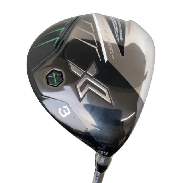 【中古】 ダンロップ XXIO(2022) eks 3W フェアウェイウッド FW Miyazaki AX-2(FW) (フレックスS) メンズ 男性用 右利き 右用 Cランク ゴルフクラブ
