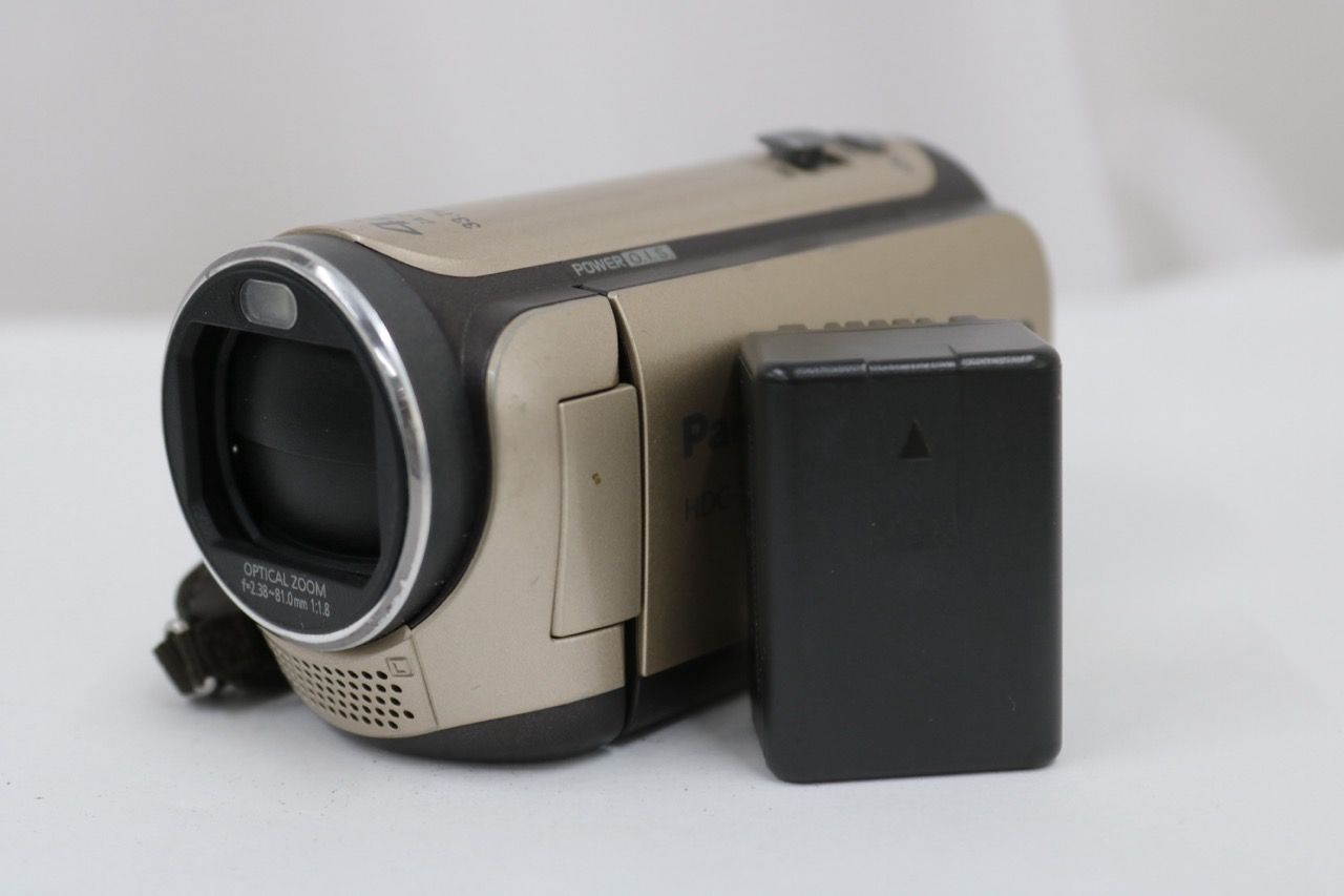 【返品保証】 パナソニック Panasonic HDC-TM45 42x ブラウン バッテリー付き デジタルビデオカメラ e13945