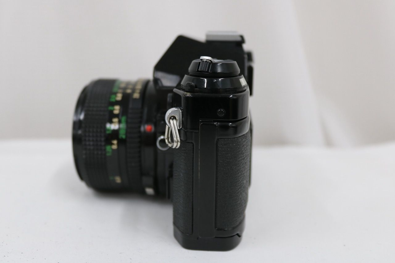 【返品保証】 キャノン Canon AE-1 PROGRAM NEW FD 28mm F2.8 ボディレンズセット e13955
