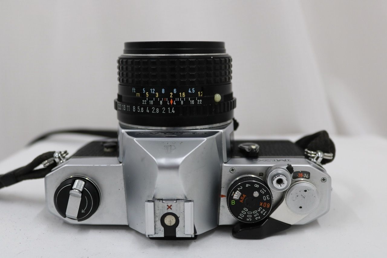 返品保証】 ペンタックス Pentax MX smc PENTAX-M 50mm F1.4 ボディ
