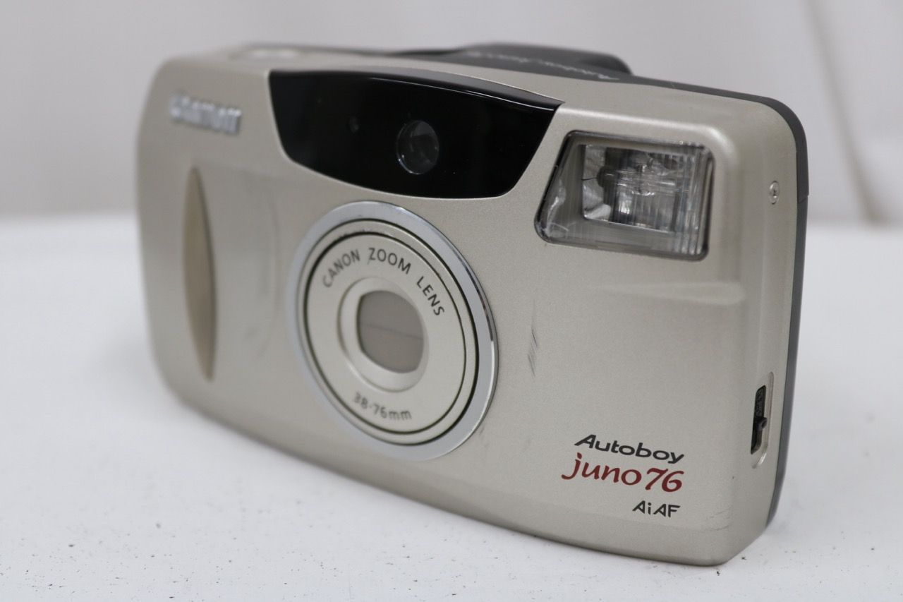 【返品保証】 キャノン Canon Autoboy juno76 38-76mm コンパクトカメラ e13976