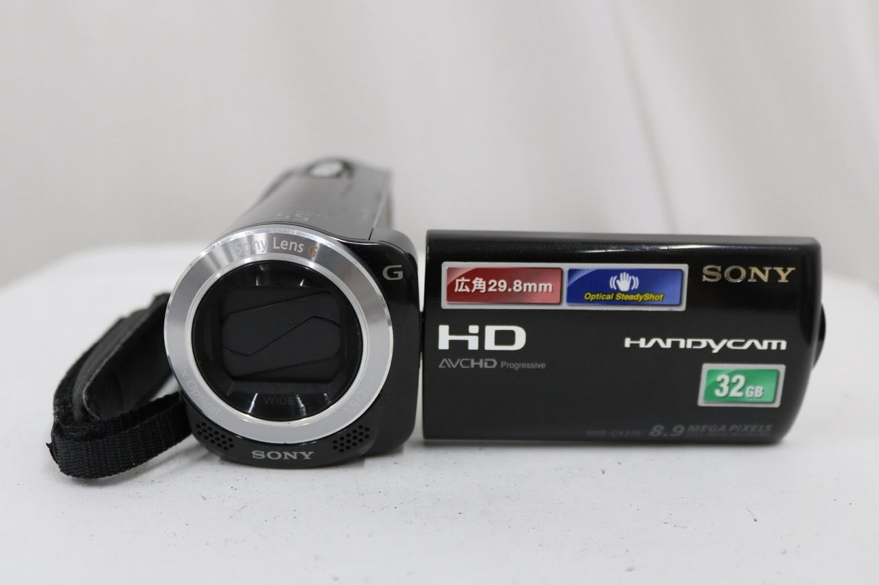 【箱付き】ソニー SONY HDR-CX270V ブラック ソニー SONY HDR-CX270V ブラック ビデオカメラ カメラ 【】(ソニー