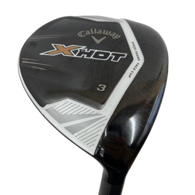 【中古】 キャロウェイ X HOT 3W フェアウェイウッド FW リシャフト (フレックスその他) メンズ 男性用 右利き 右用 Cランク ゴルフクラブ