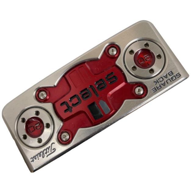 【中古】 タイトリスト SCOTTY CAMERON select SQUAREBACK(2014) 33インチ パター PT スチール (フレックスその他) メンズ 男性用 右利き 右用 Cランク ゴルフクラブ
