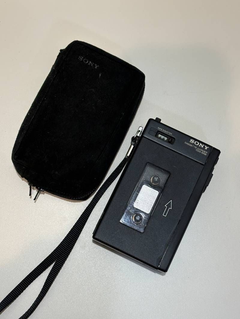 SONY TCM-100B プレスマン カセットプレーヤー カセットレコーダー