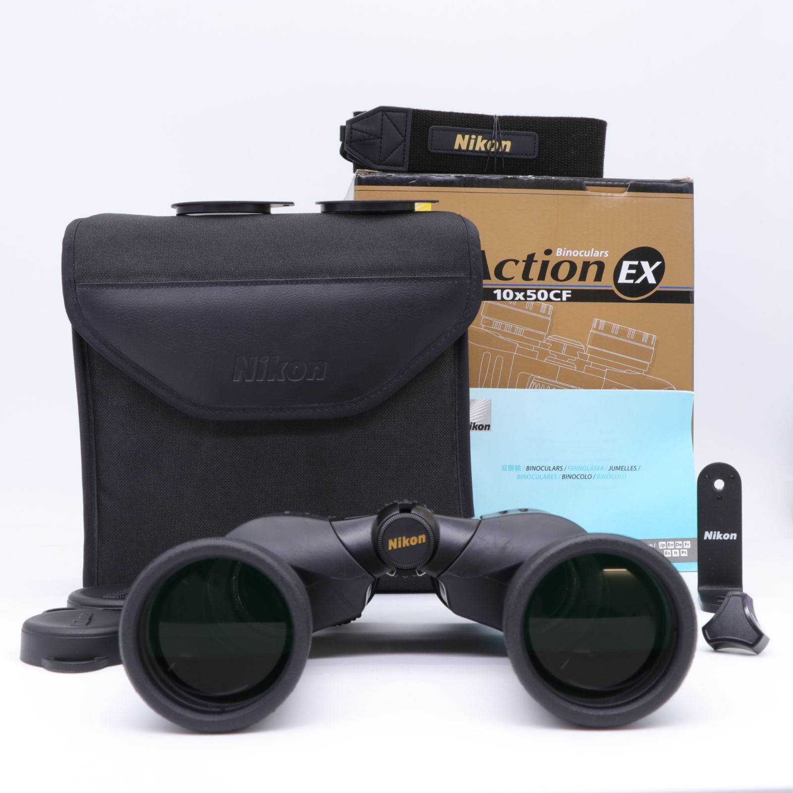 【送料無料】【並品】Nikon 双眼鏡 アクションEX 10X50CF ポロプリズム式