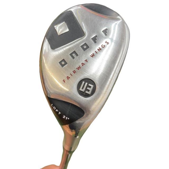 【中古】 ダイワ(グローブライド) ONOFF FAIRWAY WINGS(2017) KURO U3 ユーティリティ UT SMOOTH KICK MP-717I (フレックスS) メンズ 男性用 右利き 右用 Cランク ゴルフクラブ