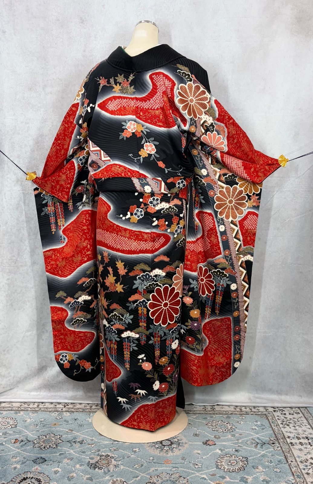 トールサイズ❣️振袖フルセット 丈172裄66 当日発送　一目で差がつく個性派 振袖フルセット 振り袖 成人式 okt - メルカリ