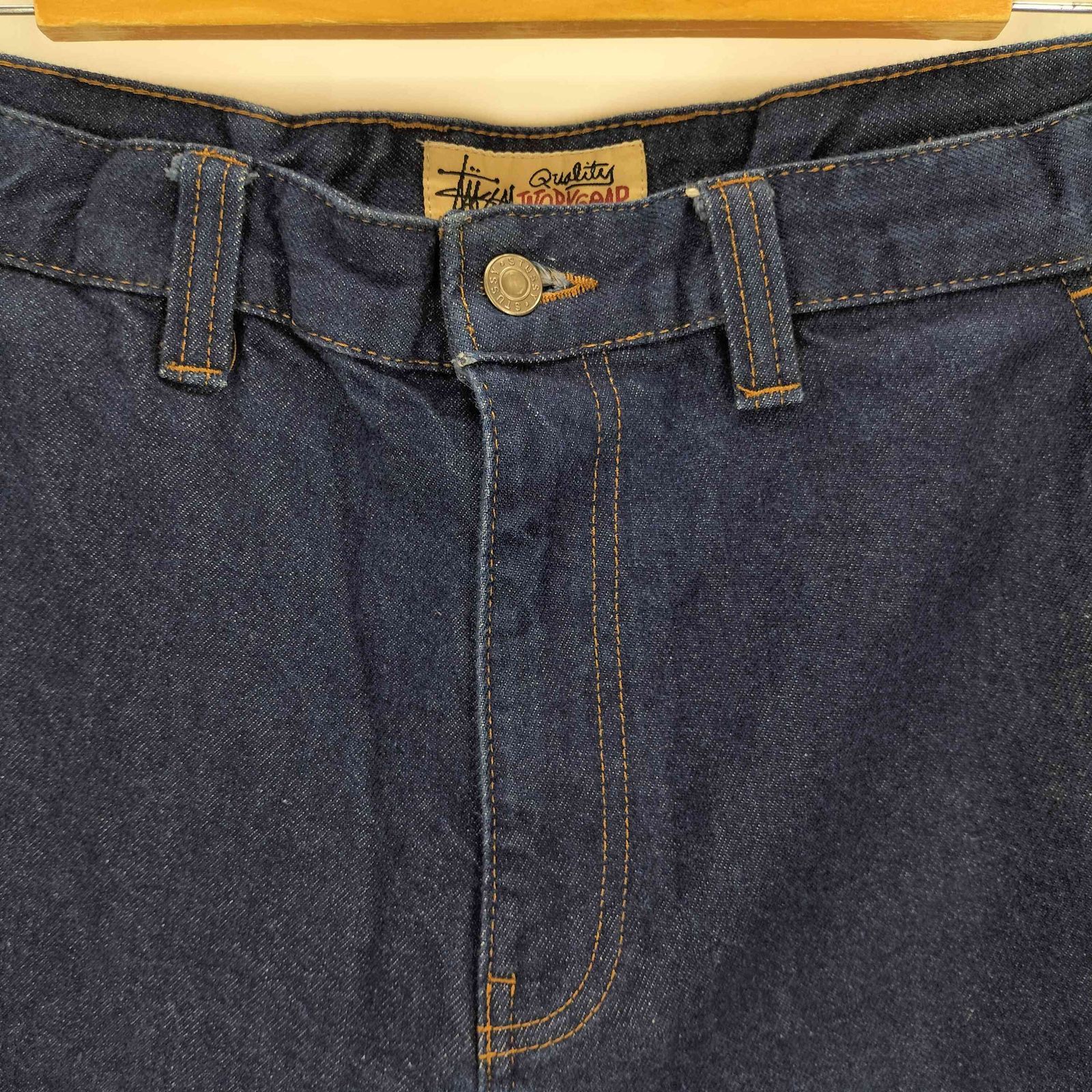 ステューシー Stussy WORKGEAR デニムダブルニーデニムパンツ メンズ