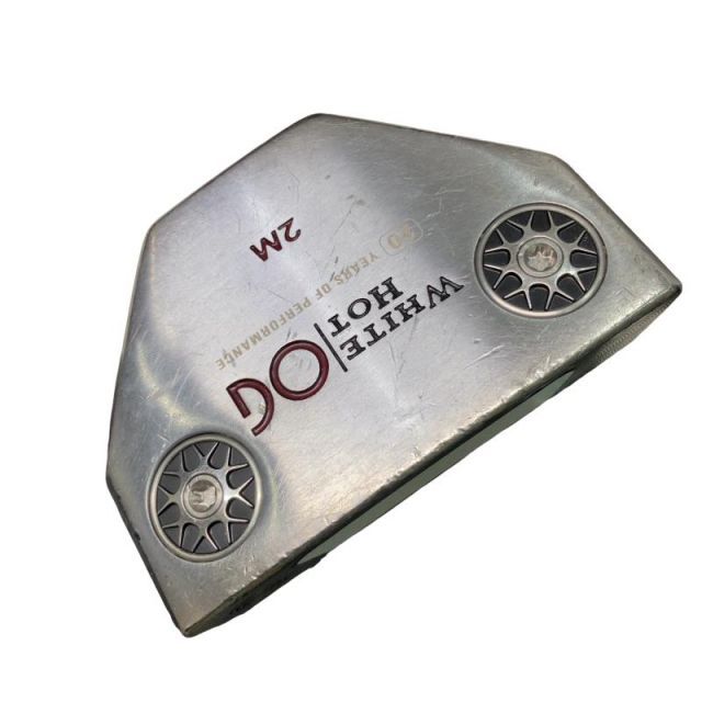 【中古】 オデッセイ WHITE HOT OG #2M 34インチ パター PT スチール (フレックスその他) メンズ 男性用 右利き 右用 Cランク ゴルフクラブ