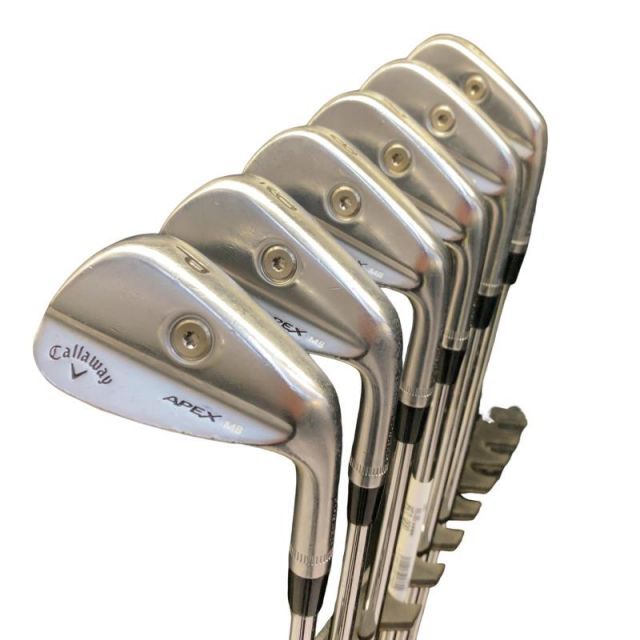 【中古】 キャロウェイ APEX MB(2021) 6S アイアンセット IR Dynamic Gold (フレックスS) メンズ 男性用 右利き 右用 Cランク ゴルフクラブ