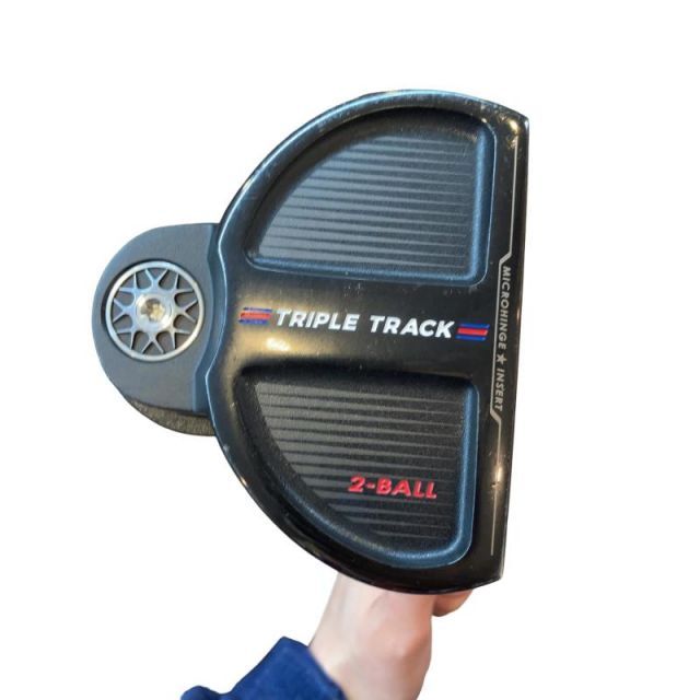 【中古】 オデッセイ TRIPLE TRACK 2-BALL 34インチ パター PT STROKE LAB BLACK (フレックスその他) メンズ 男性用 右利き 右用 Cランク ゴルフクラブ
