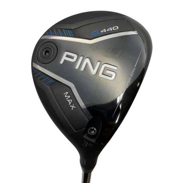 【中古】 ピン G440 MAX 3W フェアウェイウッド FW PING TOUR 2.0 CHROME 75(FW) (フレックスX) メンズ 男性用 右利き 右用 Cランク ゴルフクラブ
