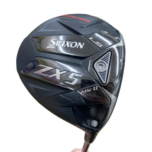【中古】 ダンロップ SRIXON ZX5 Mk II LS 9.5° ドライバー DR 純正特注シャフト (フレックスX) メンズ 男性用 右利き 右用 Cランク ゴルフクラブ