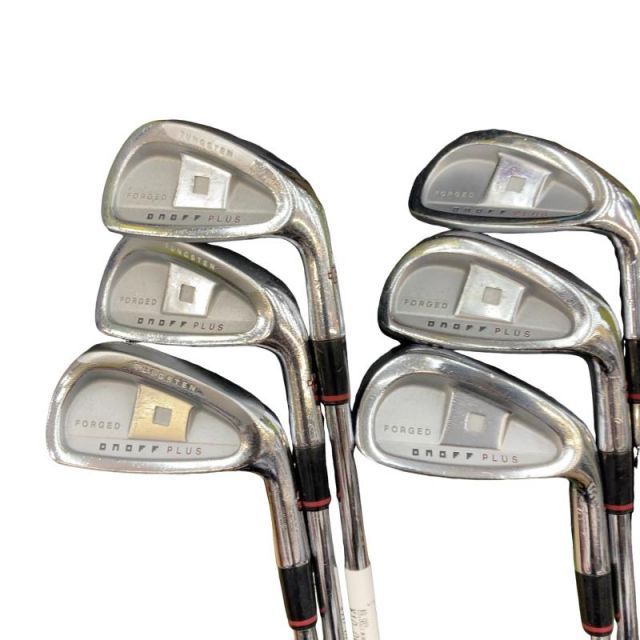 【中古】 ダイワ(グローブライド) ONOFF +(PLUS)(2007) 6S アイアンセット IR NS PRO 950GH (フレックスS) メンズ 男性用 右利き 右用 Dランク ゴルフクラブ
