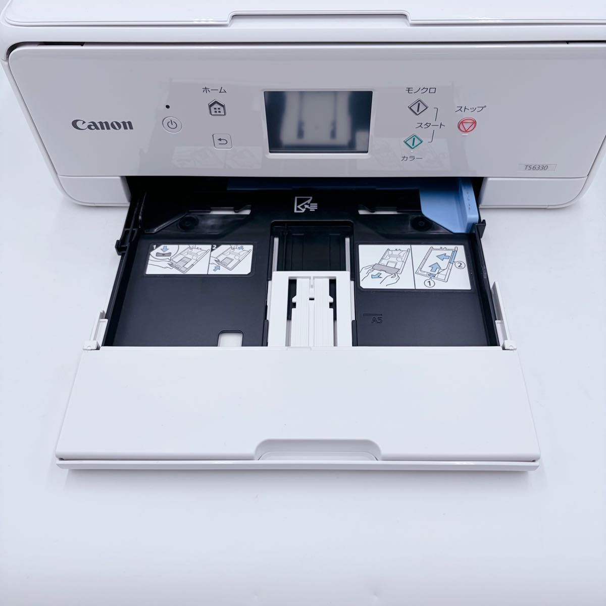 美品Canon PIXUS TS6330 ホワイト 印刷486枚 - メルカリ