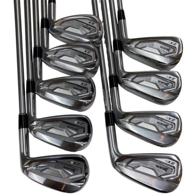 【中古】 ダンロップ SRIXON ZX5 Mk II 9S アイアンセット IR Diamana ZX-II 60 for Iron (フレックスS) メンズ 男性用 右利き 右用 Cランク ゴルフクラブ