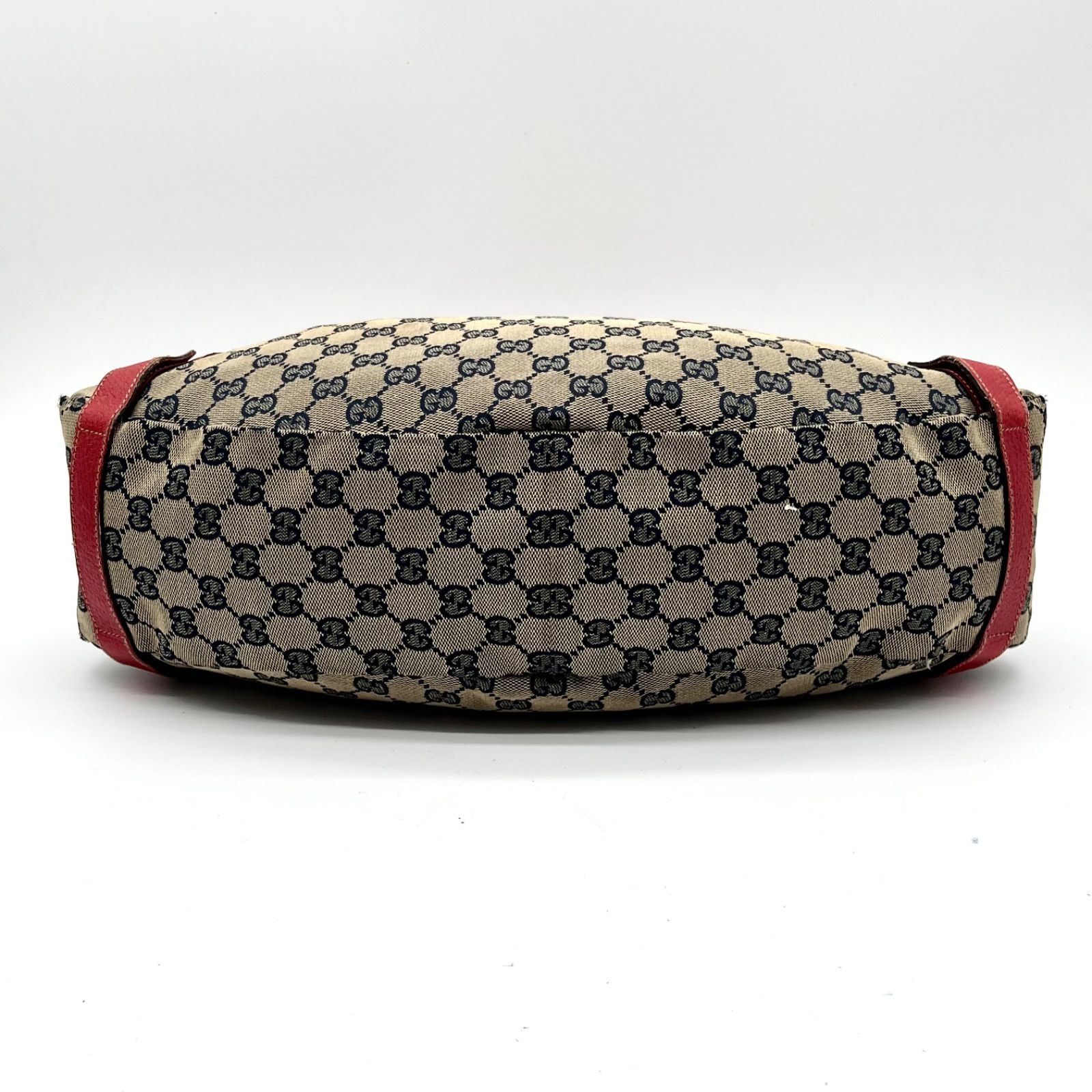 GUCCI グッチ アビー金具 GGキャンバス トートバッグ ショルダーバッグ