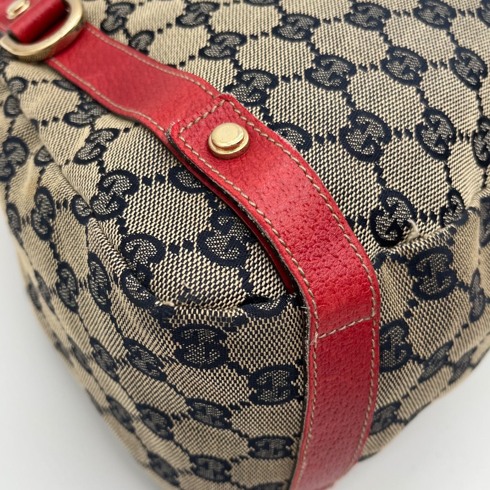 GUCCI グッチ アビー金具 GGキャンバス トートバッグ ショルダーバッグ