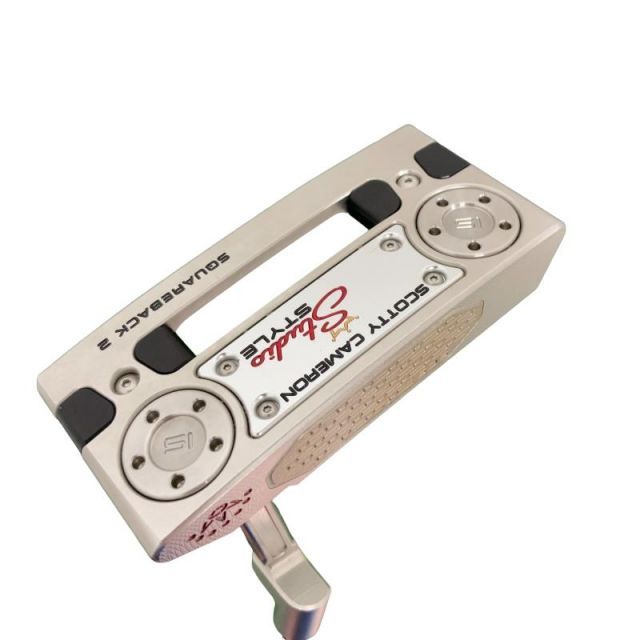【中古】 タイトリスト SCOTTY CAMERON STUDIO STYLE SQUAREBACK 2(2025) 34インチ パター PT スチール (フレックスその他) メンズ 男性用 右利き 右用 Cランク ゴルフクラブ