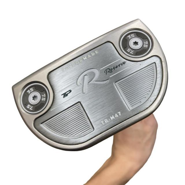 【中古】 テーラーメイド TP Reserve M47 34インチ パター PT スチール (フレックスその他) メンズ 男性用 右利き 右用 Cランク ゴルフクラブ