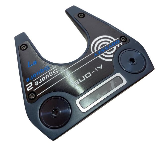 【中古】 オデッセイ Ai-ONE SQUARE 2 SQUARE #7 34インチ パター PT STROKE LAB 90 スチール (フレックスその他) メンズ 男性用 右利き 右用 Bランク ゴルフクラブ