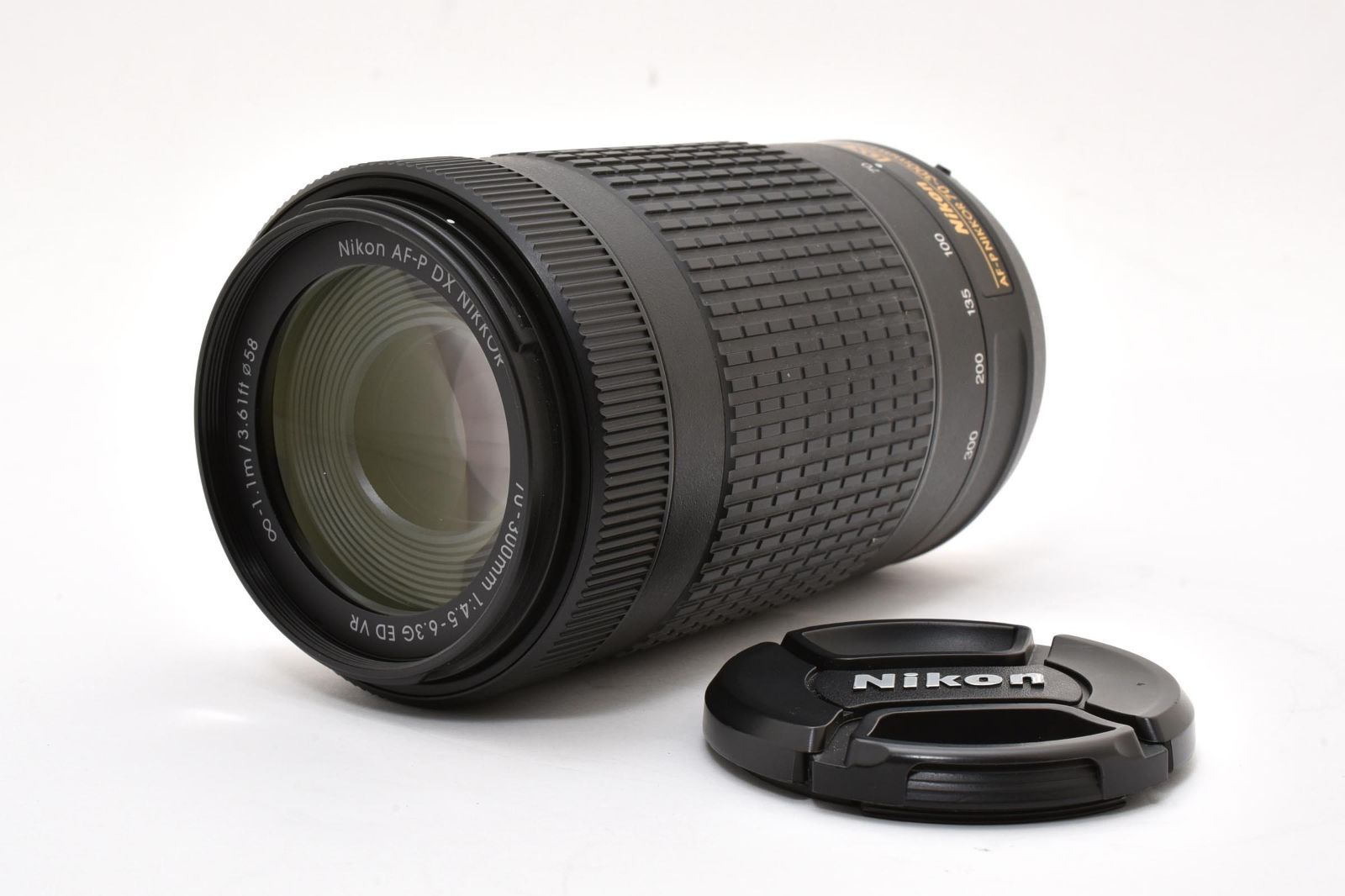 【返品保証】新品級｜Nikon ニコン AF-P DX NIKKOR 70-300mm f/4.5-6.3 G ED VR #C260614-11 18,485円