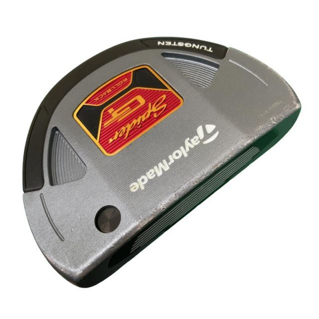 【中古】 テーラーメイド Spider GT ROLLBACK SILVER/BLACK シングルベンド 34インチ パター PT スチール (フレックスその他) メンズ 男性用 右利き 右用 Cランク ゴルフクラブ