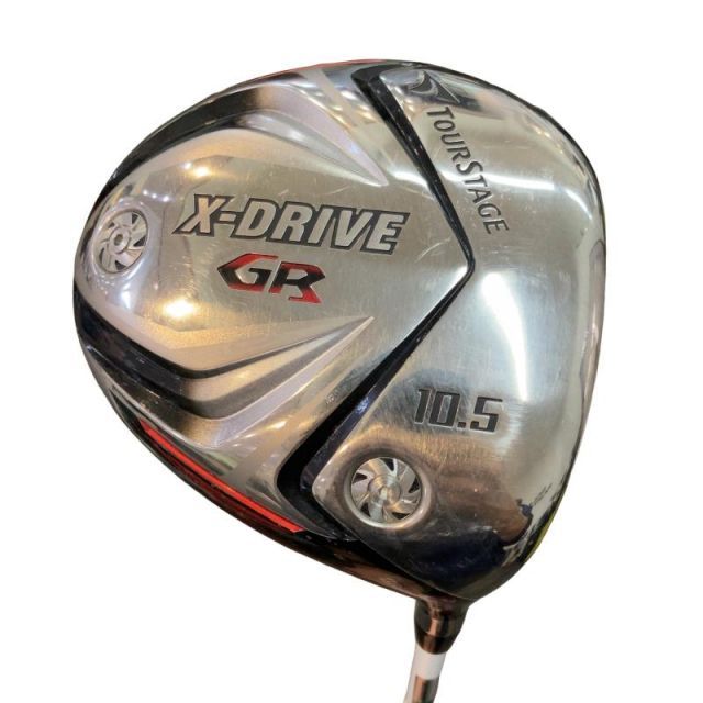 【中古】 ブリヂストン TOURSTAGE X-DRIVE GR(2012) 10.5° ドライバー DR FUBUKI K60 (フレックスS) メンズ 男性用 右利き 右用 Cランク ゴルフクラブ