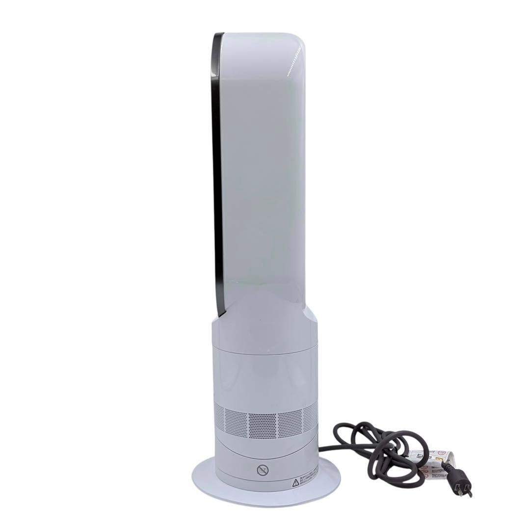 美品 dyson AM09 hot+cool 1台2役羽なし扇風機 2020年製 ダイソン AM09 羽なし扇風機 冷暖房機 ホワイト リモコン付 20年製