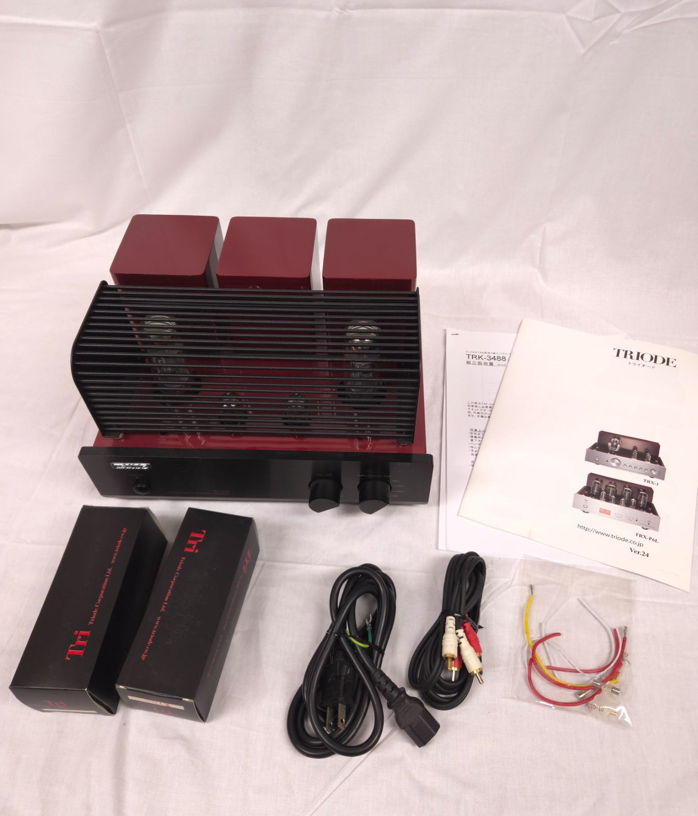 TRIODE トライオード 真空管アンプ TRK-3488 完成品 TK88付き を満載！