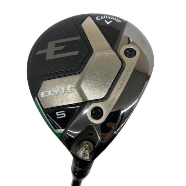 【中古】 キャロウェイ ELYTE 5W(アジャスタブル) フェアウェイウッド FW VENTUS GREEN 50 for CW(ELYTE FW) (フレックスSR) メンズ 男性用 右利き 右用 Cランク ゴルフクラブ