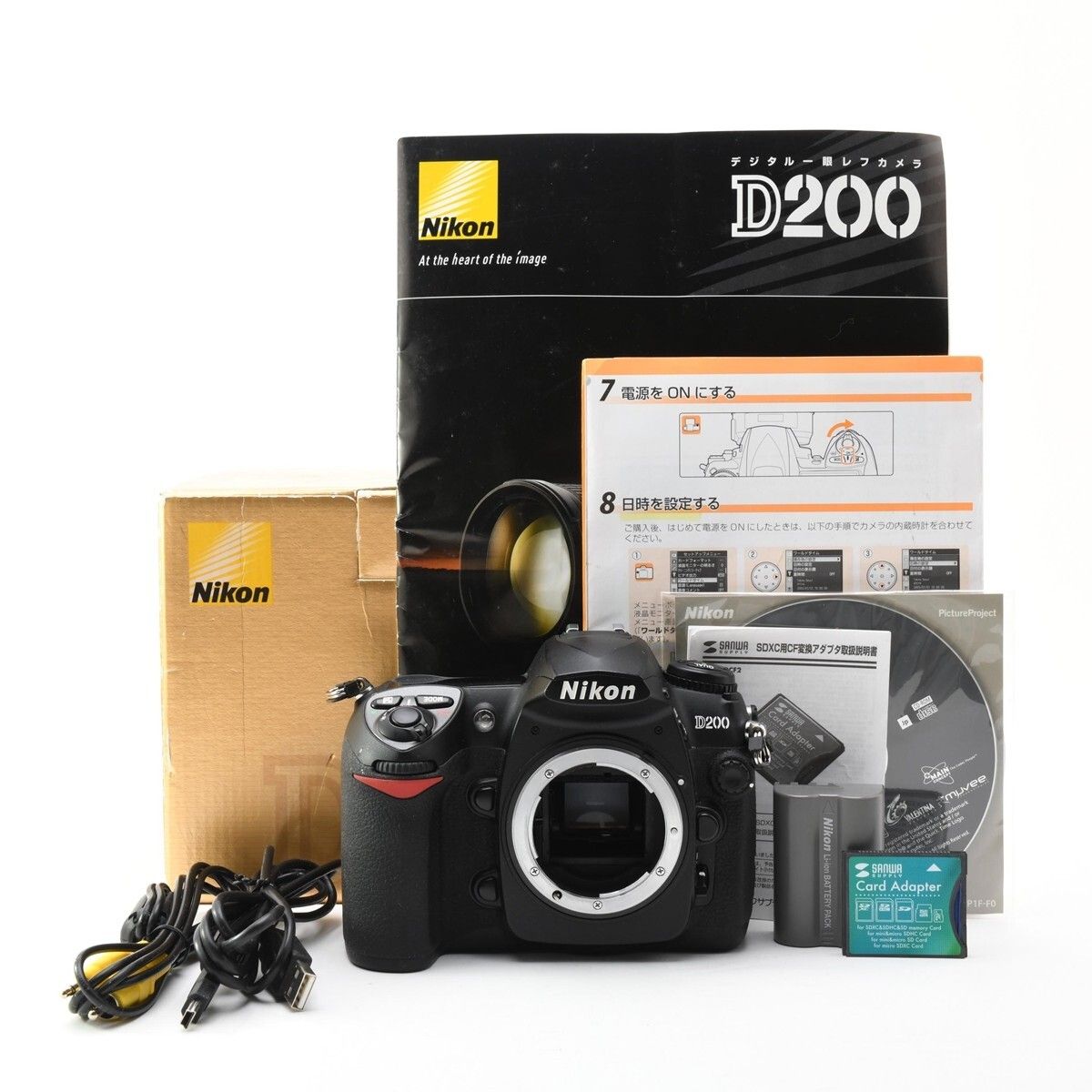 1434<並品> Nikon デジタル一眼レフカメラ D200 ボディ