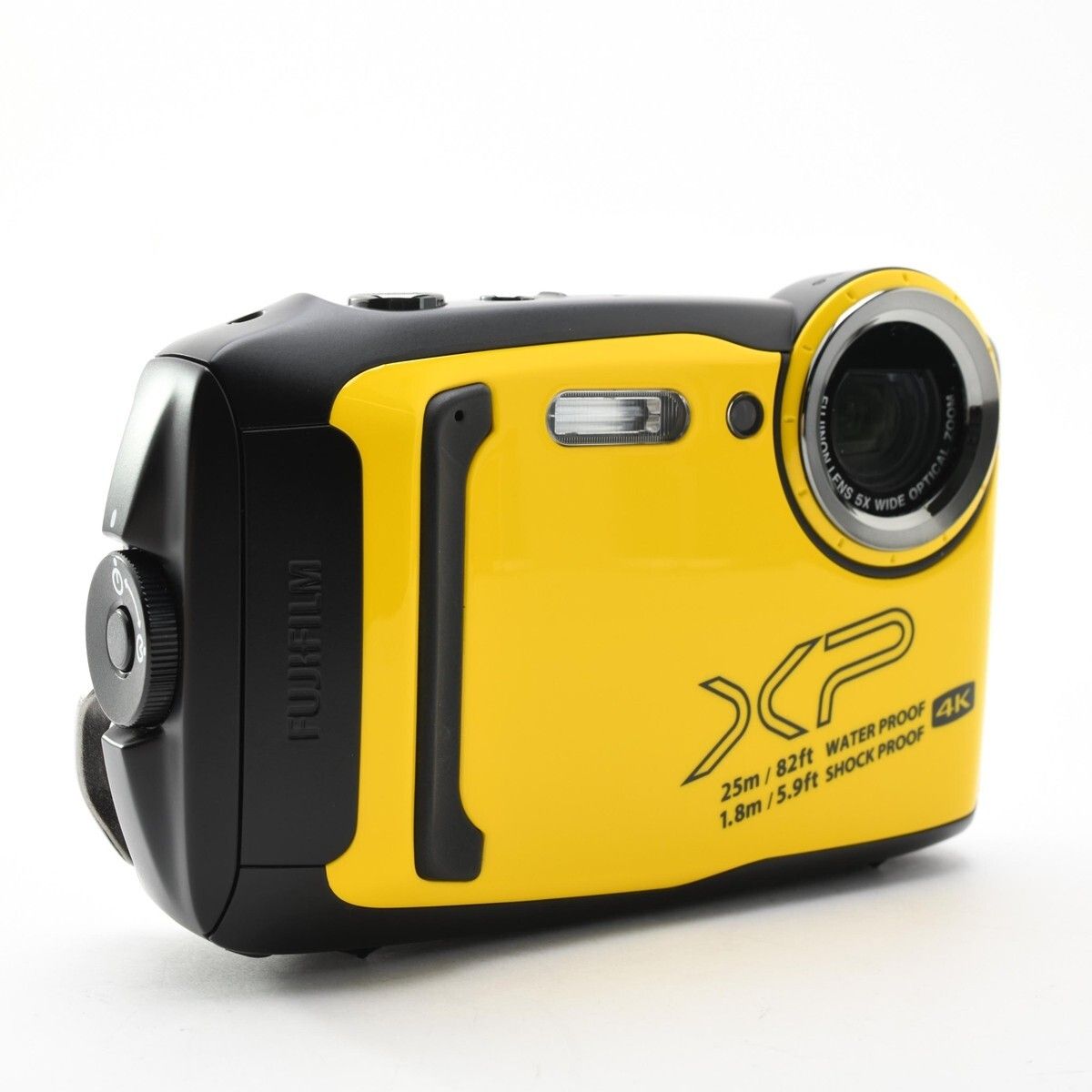 1436＜美品＞富士フイルム FUJIFILM 防水カメラ XP140 イエロー FX 